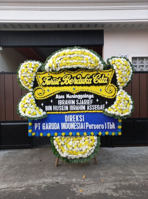 Papan Bunga Duka di Wale