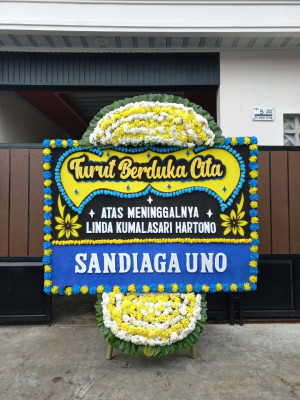Papan Bunga Duka di Wale